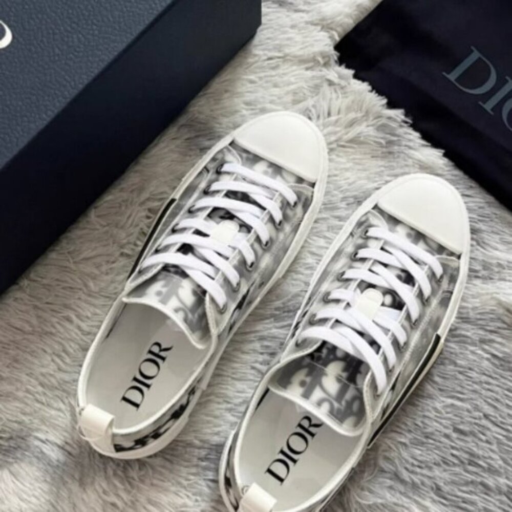 Dior B23 low top tennis shoes - Picture 4 of 8